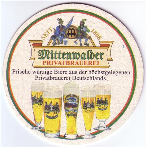 mittenwald gap-by mitten rund 4a (215-mittenwalder privatbrauerei)